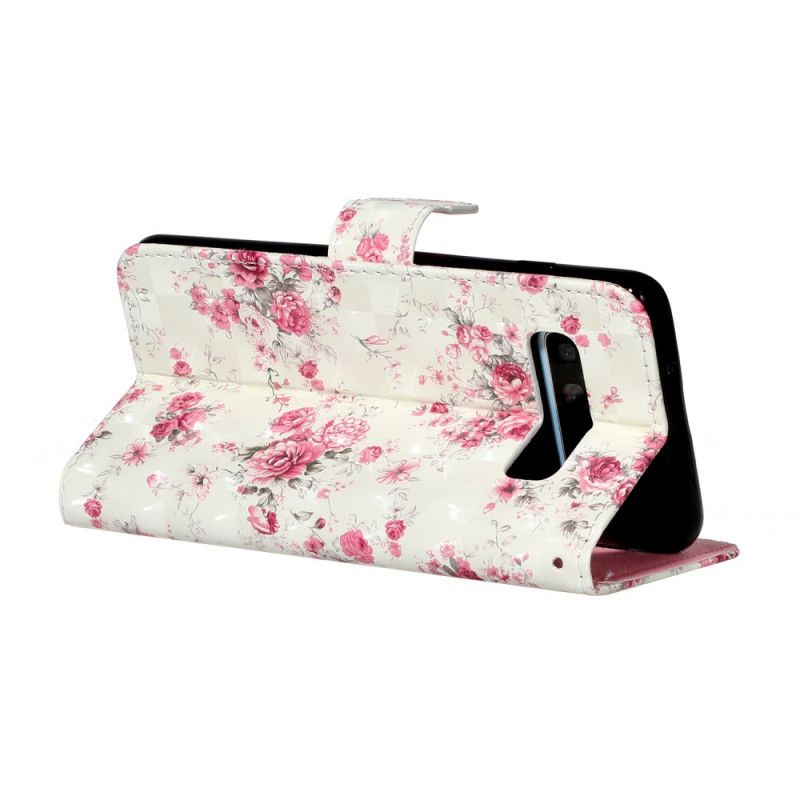 Folio Deksel Til Samsung Galaxy S10 Liberty Royal Flowers