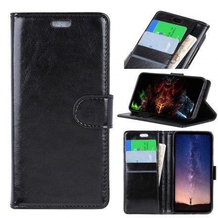 Folio Deksel Til Samsung Galaxy S10 Skinny Leather Effect