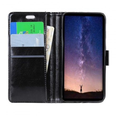 Folio Deksel Til Samsung Galaxy S10 Skinny Leather Effect