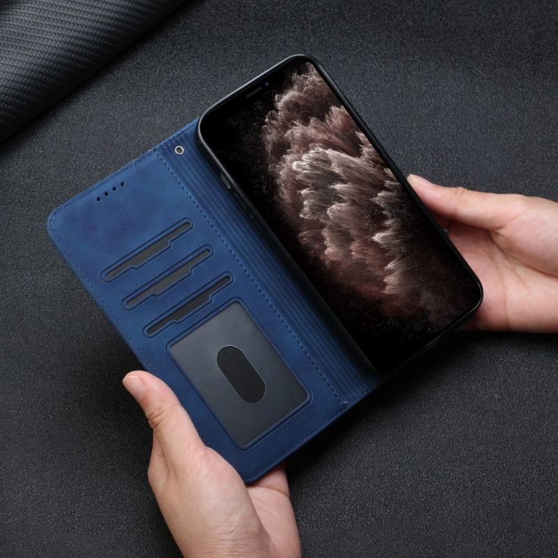 Folio Deksel Til Samsung Galaxy S10 Smil Med Snor