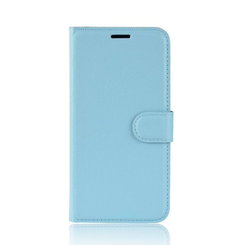 Folio Deksel Til Honor 20 Pro Premium Litchi Leather Effect