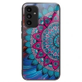 Deksel Samsung Galaxy A15 5g Mandala Herdet Glass