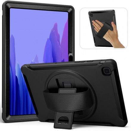 Deksel Til Samsung Galaxy Tab A7 Beskyttelse Trippel Beskyttelse Med Stropp Og Holder