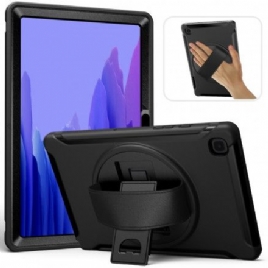 Deksel Til Samsung Galaxy Tab A7 Beskyttelse Trippel Beskyttelse Med Stropp Og Holder