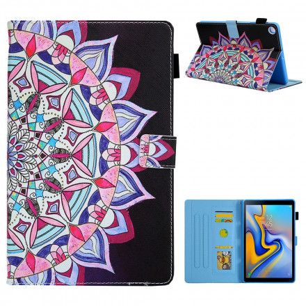 Folio Deksel Til Samsung Galaxy Tab A7 Grafisk Mandala