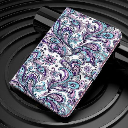 Folio Deksel Til Samsung Galaxy Tab A7 Paisley-mønster