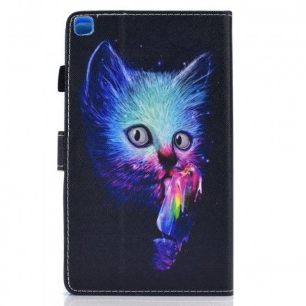 Folio Deksel Til Samsung Galaxy Tab A7 Psycho Cat