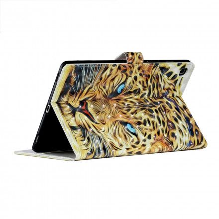 Lærdeksel Til Samsung Galaxy Tab A7 Leopard