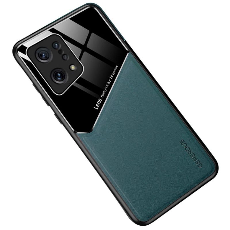 Deksel Til Oppo Find X5 Premium Kunstskinn