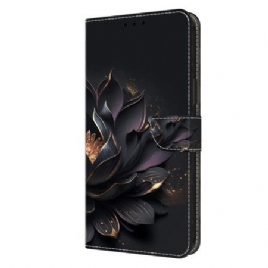 Folio Deksel Til Honor X9b / Magic 6 Lite Lilla Lotus