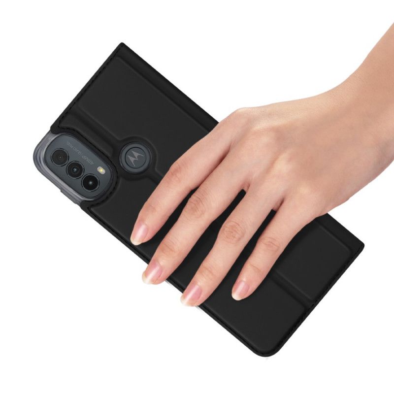 Beskyttelse Deksel Til Moto E40 / E30 / E20 Folio Deksel Dux Ducis Pro Skin