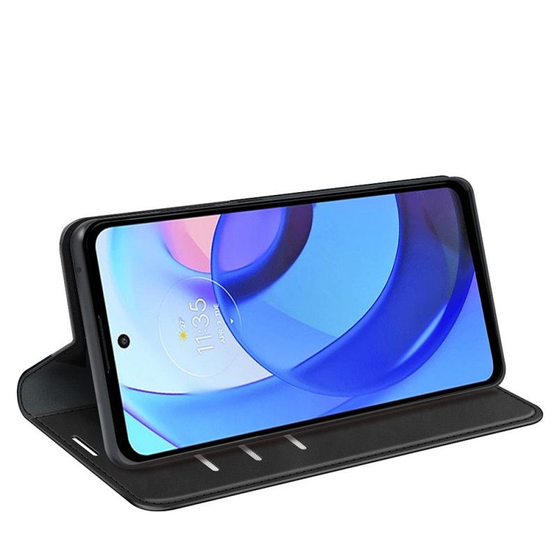 Beskyttelse Deksel Til Moto E40 / E30 / E20 Folio Deksel Skin-touch Mykhet