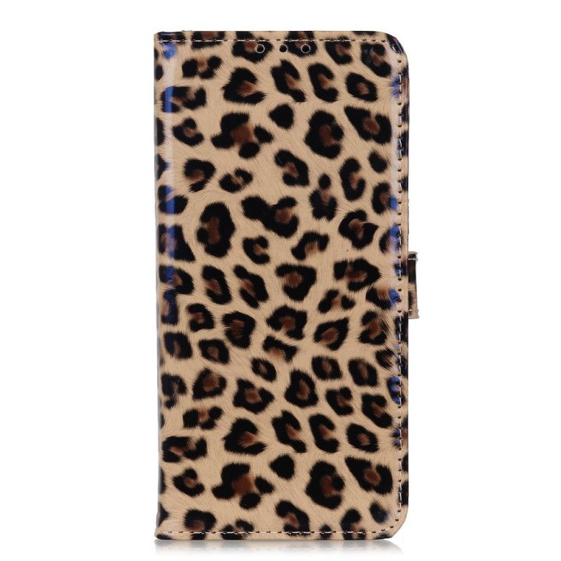 Folio Deksel Til Moto E40 / E30 / E20 Enkel Leopard