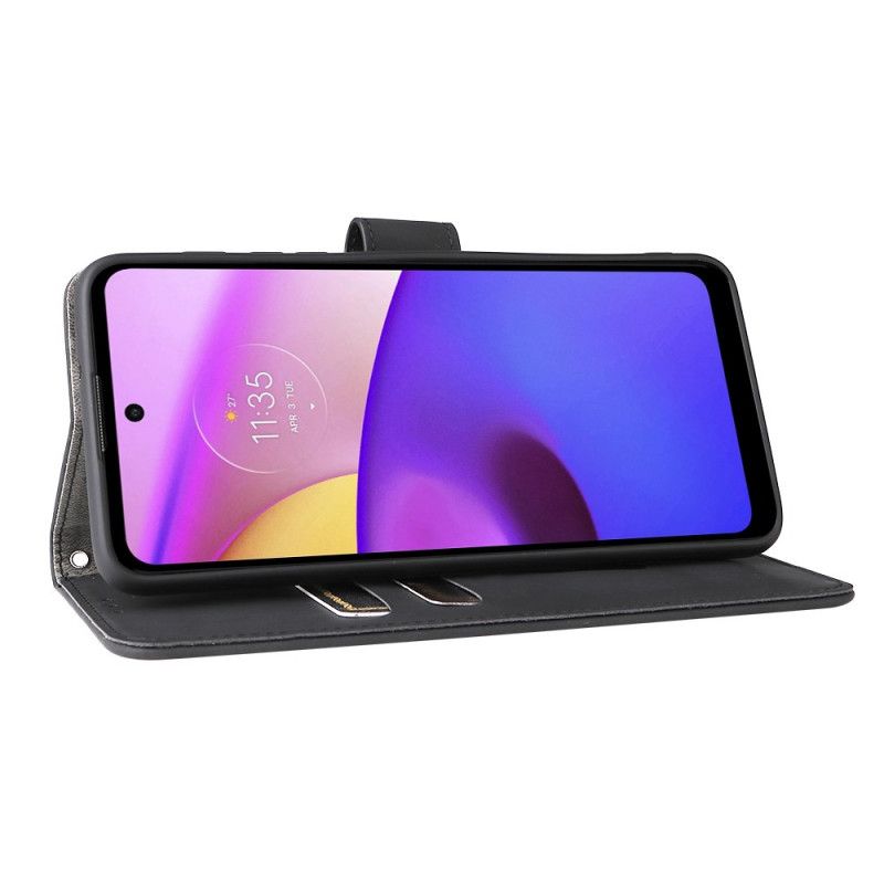 Folio Deksel Til Moto E40 / E30 / E20 Skin-touch