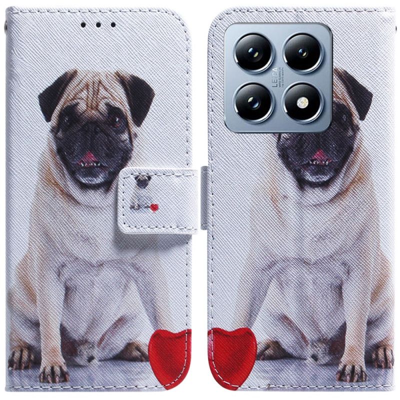 Folio Deksel Xiaomi 14t Mops Hund