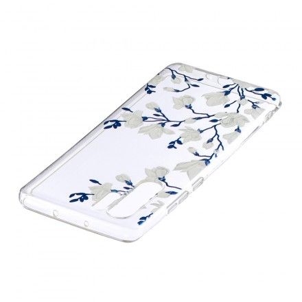 Deksel Til Huawei P30 Pro Hvite Blomster