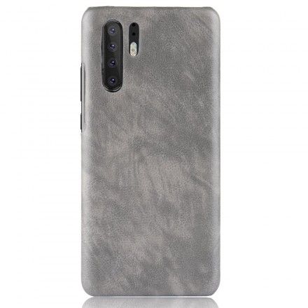 Deksel Til Huawei P30 Pro Performance Litchi Leather Effect