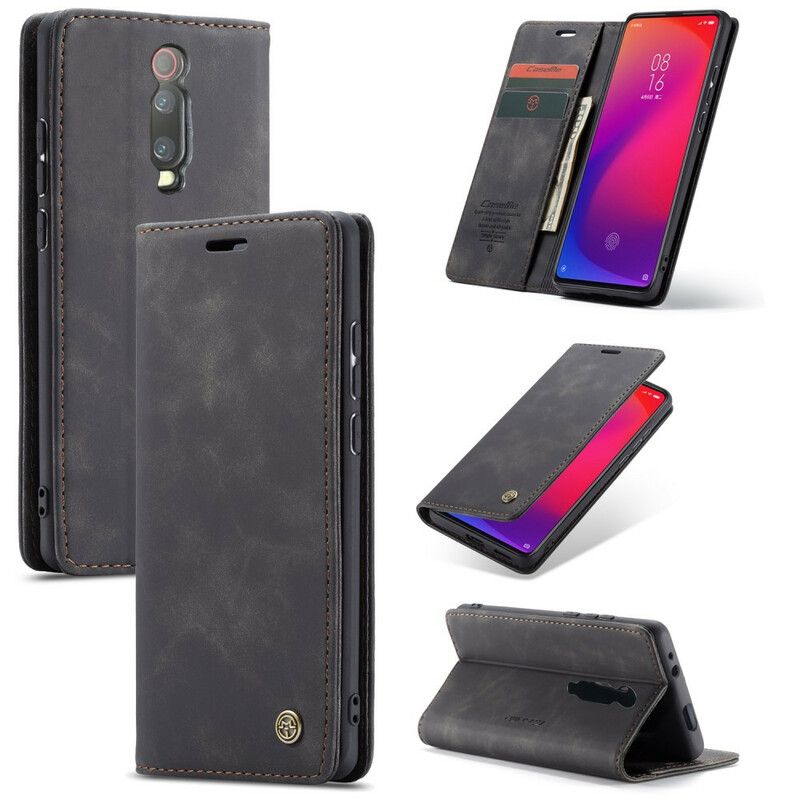 Beskyttelse Deksel Til Xiaomi Mi 9T / Mi 9T Pro Folio Deksel Caseme Kunstskinn