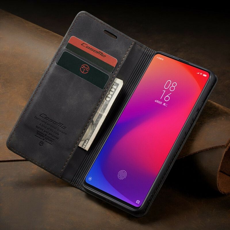 Beskyttelse Deksel Til Xiaomi Mi 9T / Mi 9T Pro Folio Deksel Caseme Kunstskinn