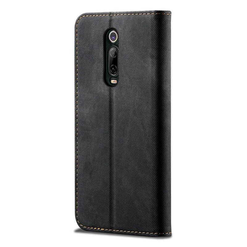 Beskyttelse Deksel Til Xiaomi Mi 9T / Mi 9T Pro Folio Deksel Denimstoff