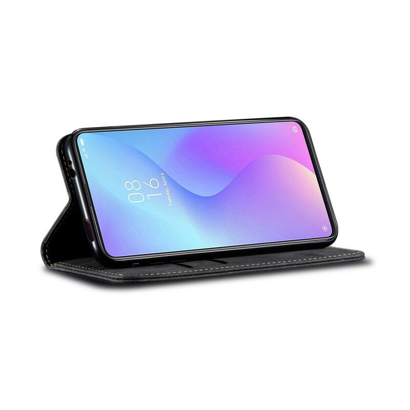 Beskyttelse Deksel Til Xiaomi Mi 9T / Mi 9T Pro Folio Deksel Denimstoff