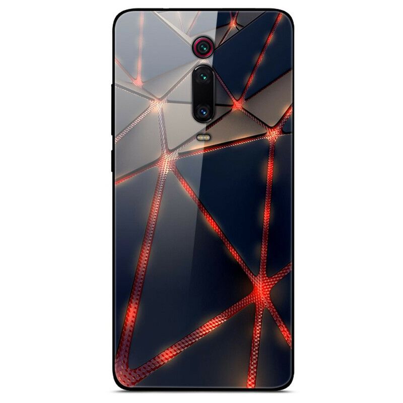 Deksel Til Xiaomi Mi 9T / Mi 9T Pro Rød Rayon Herdet Glass