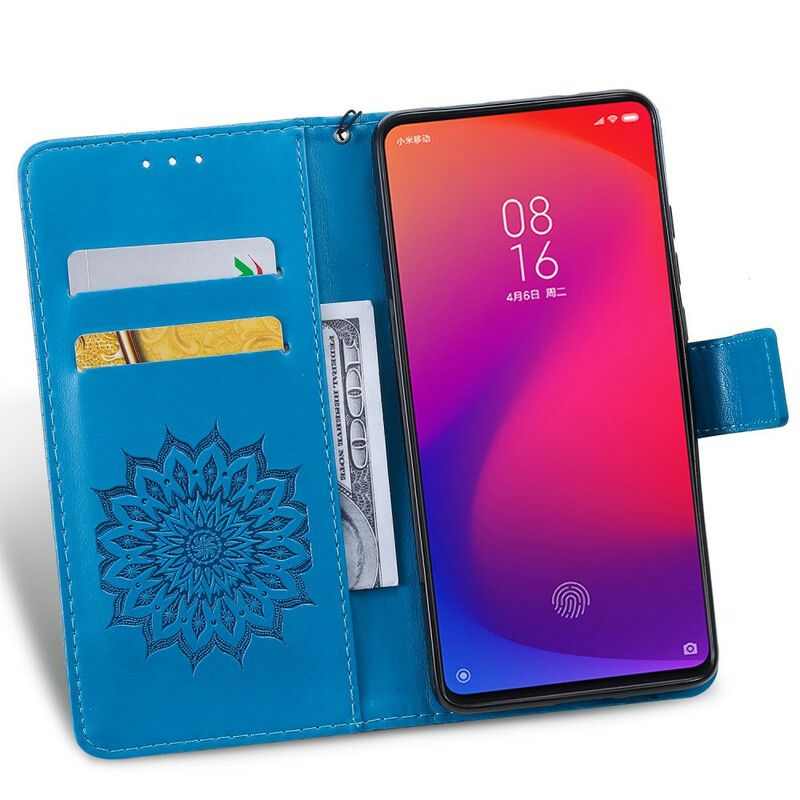 Folio Deksel Til Xiaomi Mi 9T / Mi 9T Pro Solblomst