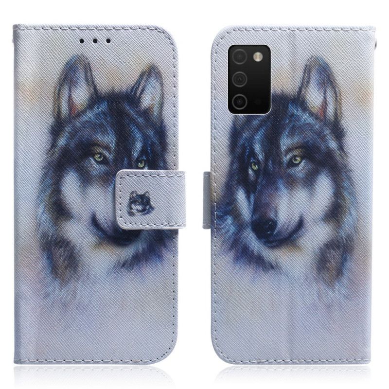 Lærdeksel Til Samsung Galaxy A03s Canine Gaze