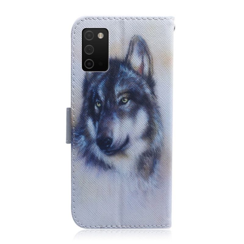 Lærdeksel Til Samsung Galaxy A03s Canine Gaze