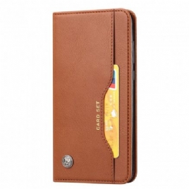 Beskyttelse Deksel Til Samsung Galaxy A22 4G Folio Deksel Faux Leather Card Holder