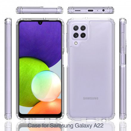 Deksel Til Samsung Galaxy A22 4G Transparent Hybrid