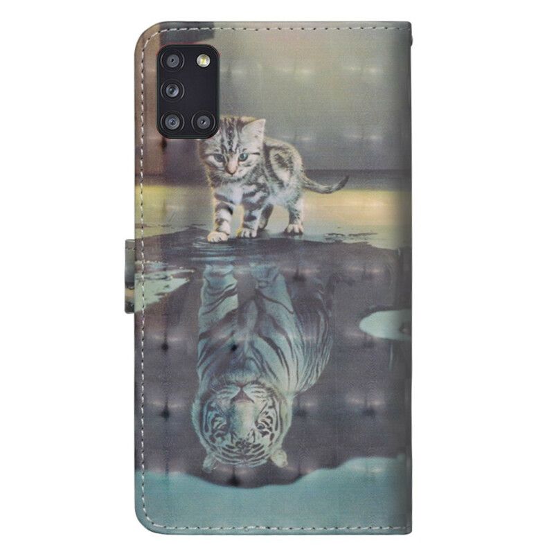 Folio Deksel Til Samsung Galaxy A31 Ernest The Tiger