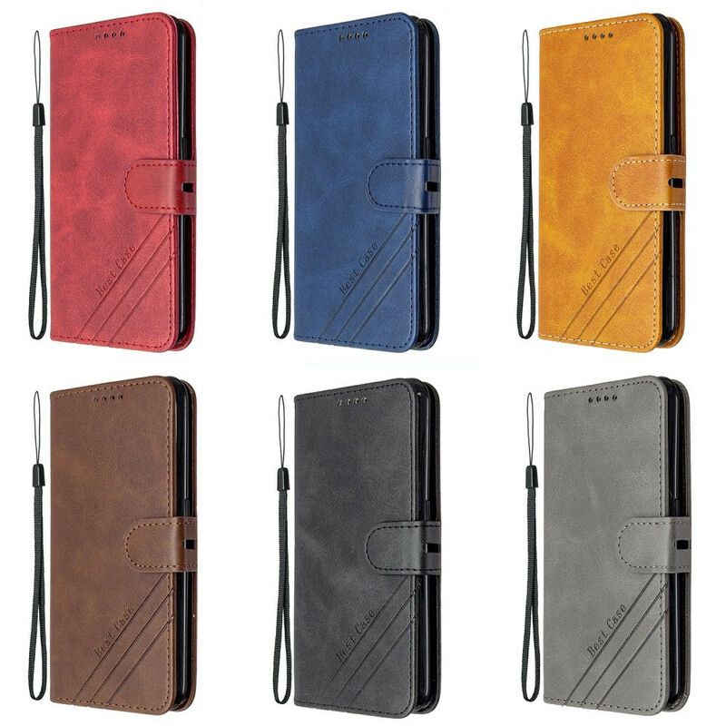 Folio Deksel Til Samsung Galaxy A31 Faux Leather Best Series