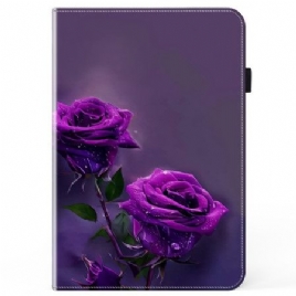 Case Etui iPad Pro 13 (2024) Mobildeksel Lilla Roser