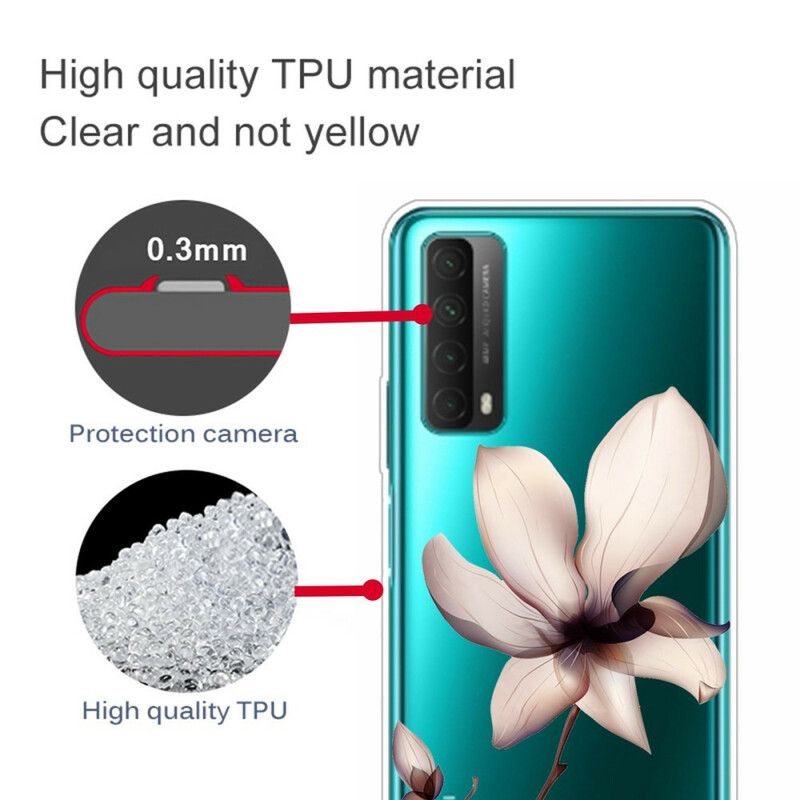 Deksel Til Huawei P Smart 2021 Blomster
