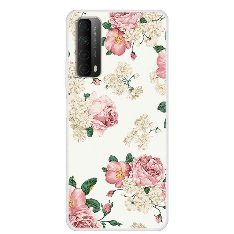 Deksel Til Huawei P Smart 2021 Frihetsblomster