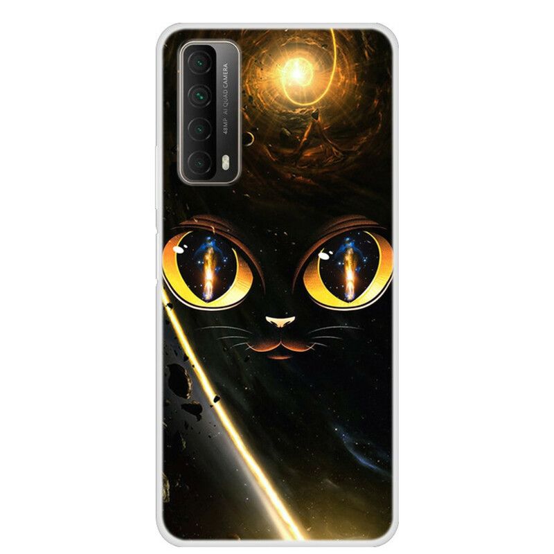 Deksel Til Huawei P Smart 2021 Galaxy Cat