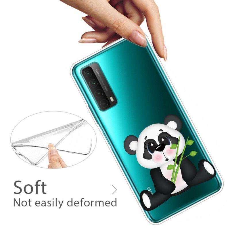 Deksel Til Huawei P Smart 2021 Transparent Trist Panda