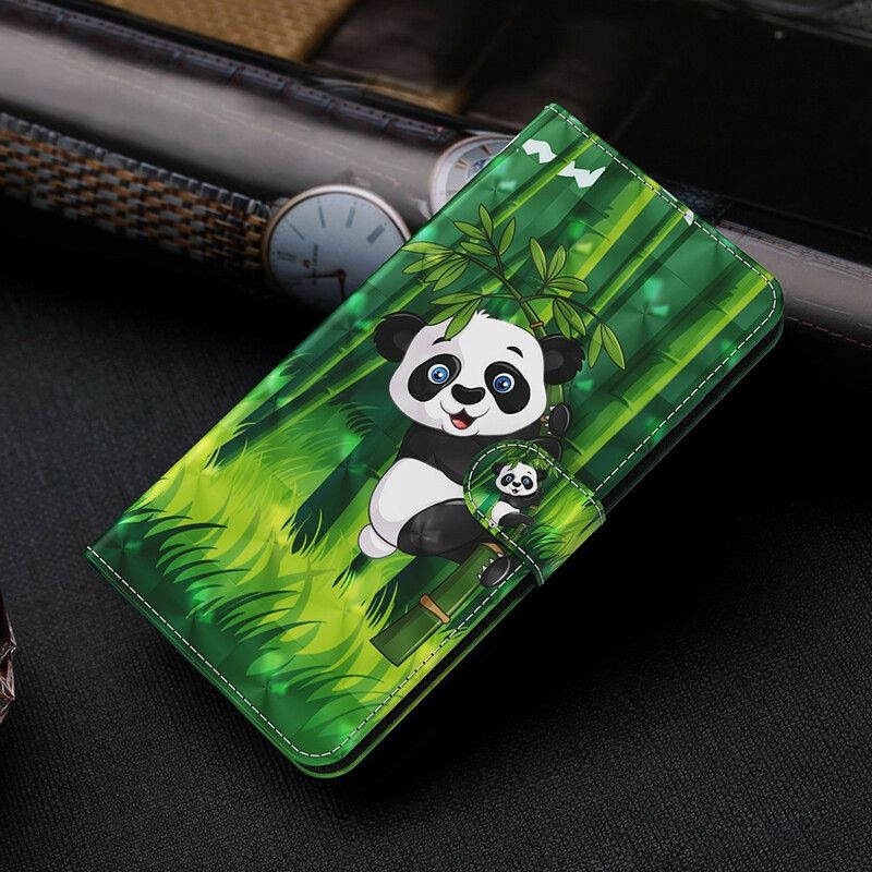 Folio Deksel Til Huawei P Smart 2021 Panda Og Bambus