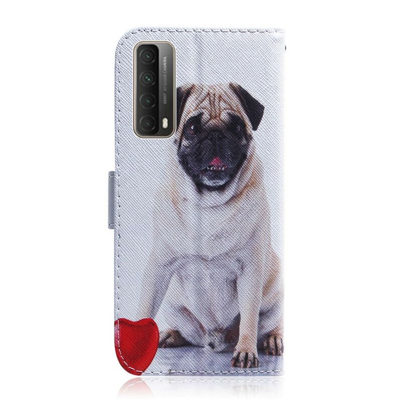 Lærdeksel Til Huawei P Smart 2021 Pug Dog