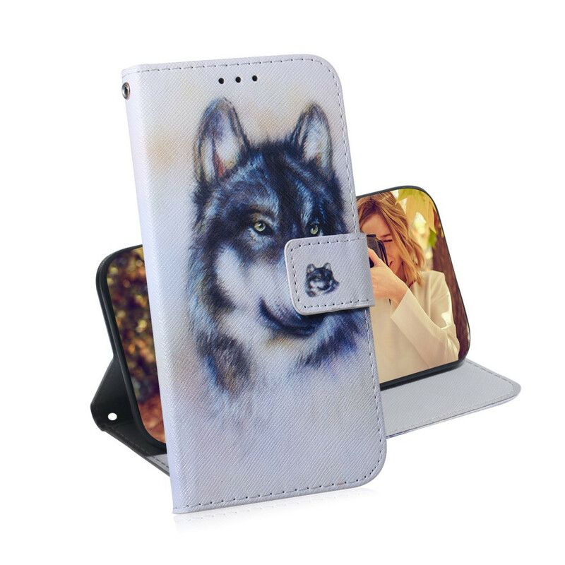 Folio Deksel Til Samsung Galaxy Note 20 Canine Gaze