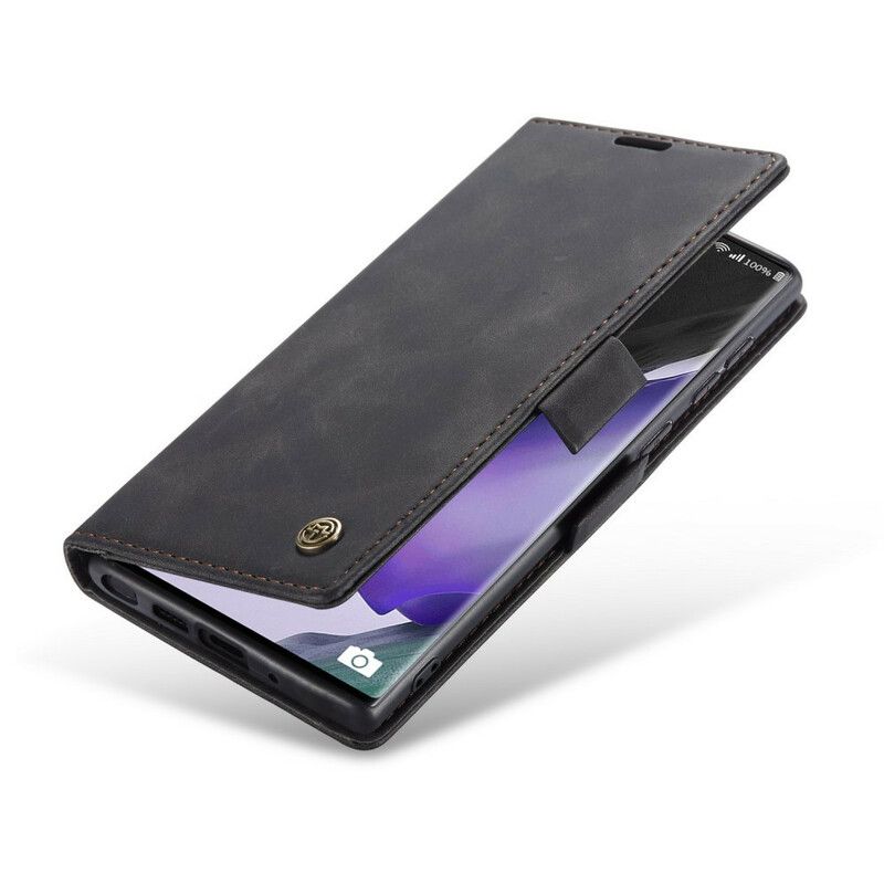 Folio Deksel Til Samsung Galaxy Note 20 Caseme Kunstskinn