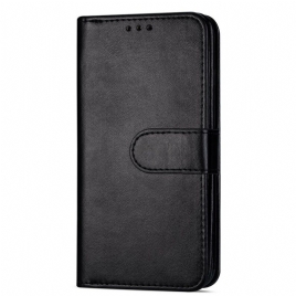 Folio Deksel Til Samsung Galaxy Note 20 Faux Leather 9 Card Holder