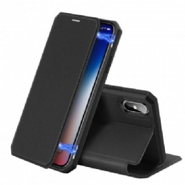 Beskyttelse Deksel Til iPhone X / XS Folio Deksel Skin X Series Dux Ducis