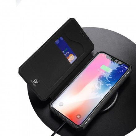 Beskyttelse Deksel Til iPhone X / XS Folio Deksel Skin X Series Dux Ducis