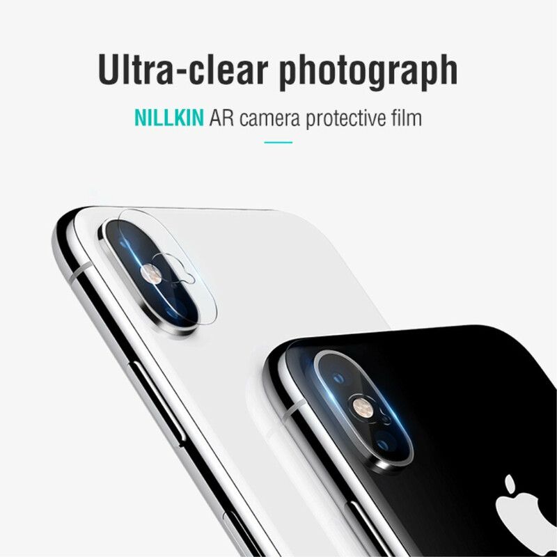 Beskyttende Linse I Herdet Glass For iPhone X / Xs Nillkin