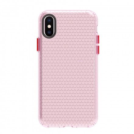 Deksel Til iPhone X / XS Honeycomb Style Design