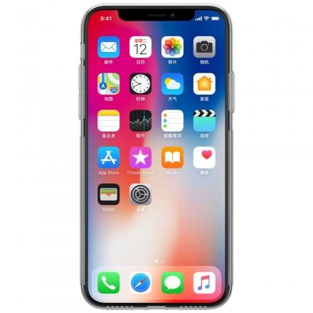 Deksel Til iPhone X / XS Transparent Nillkin