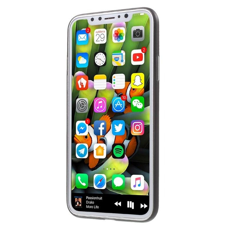 Deksel Til iPhone X / XS Ultra Fin Matt