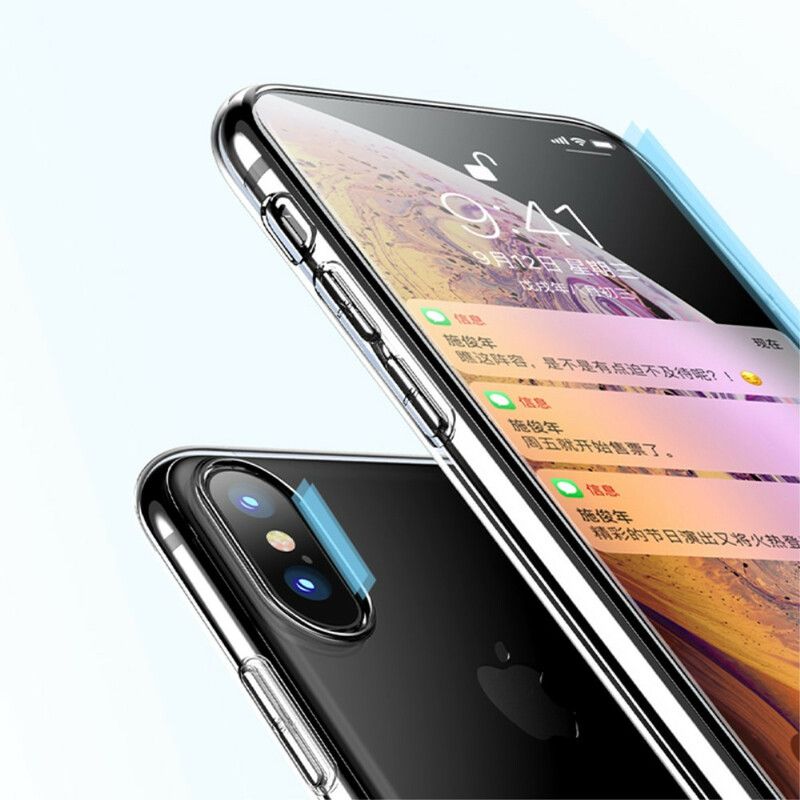 Deksel Til iPhone X / XS X-level Transparent